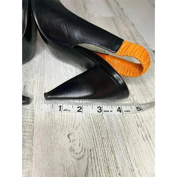 Prada Women's Strappy Stiletto Heels Black Leather Size 7.5 Formal - Picture 10 of 10